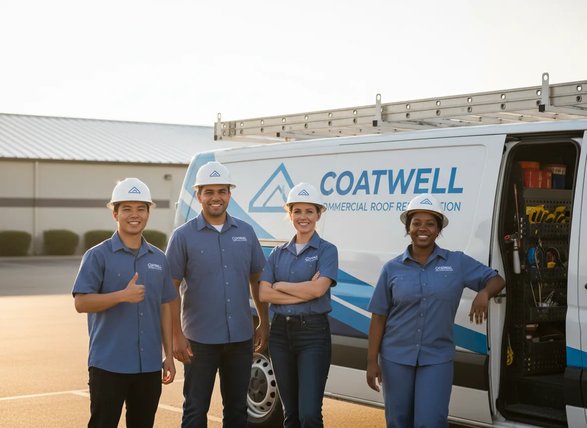 Commercial roof coating company in Rumford, ME